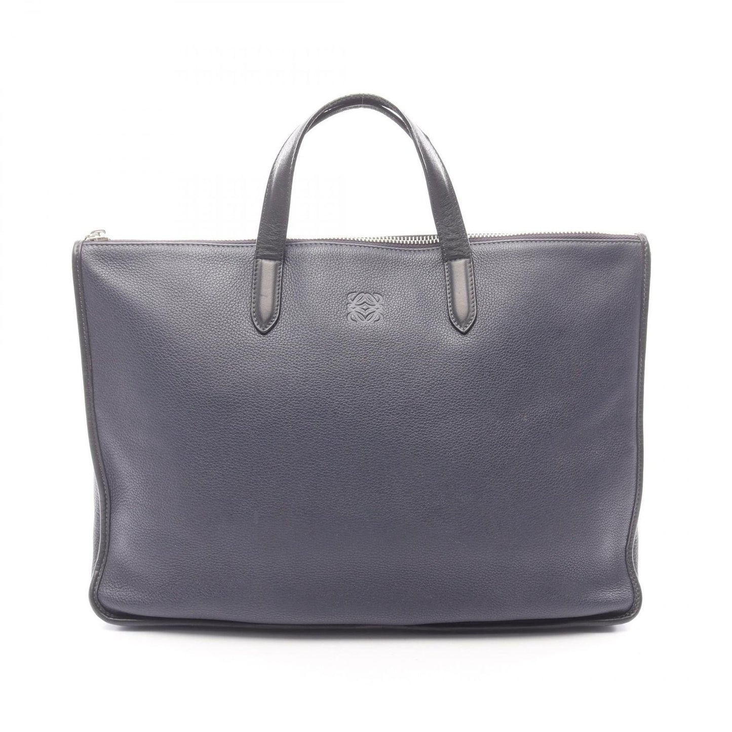 Loewe Briefcase Toledo Navy Leather