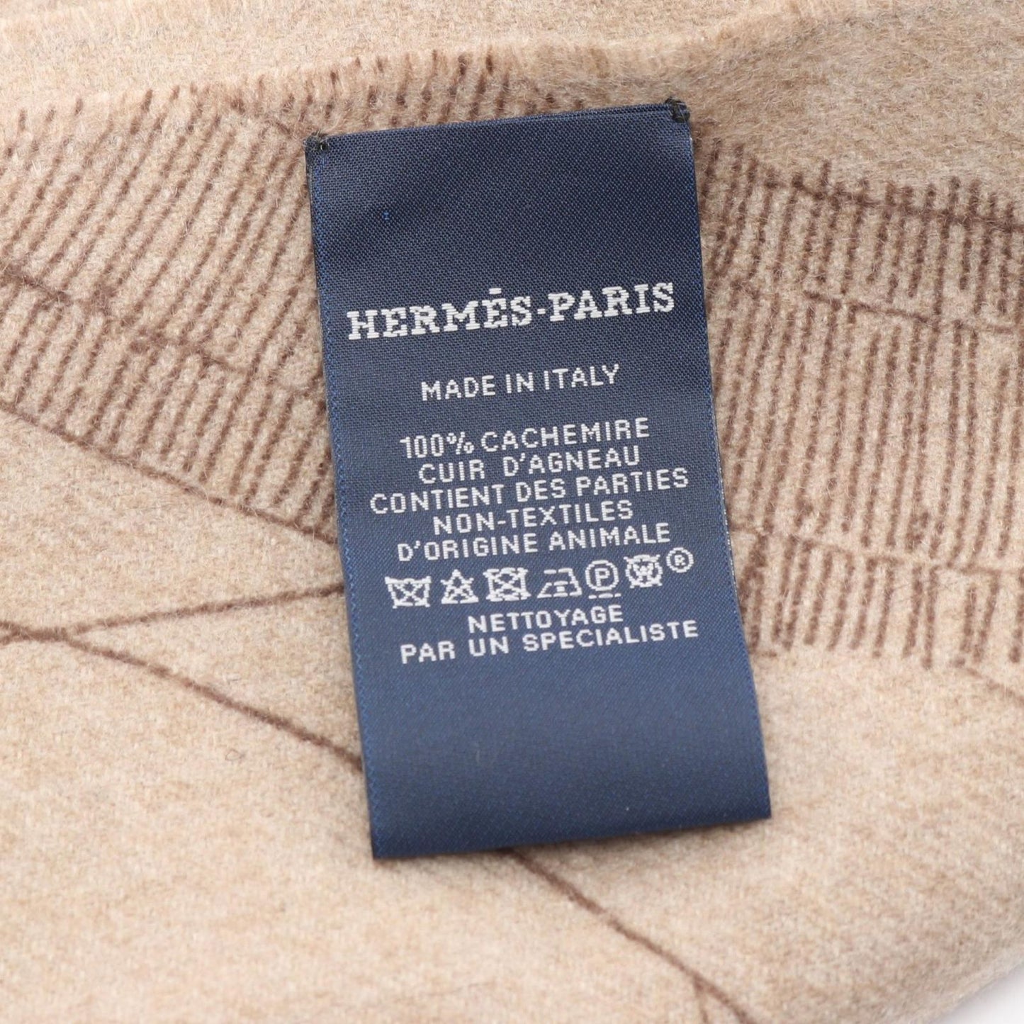 Hermes Scarf Cavalcadur Scarves Beige — view 4