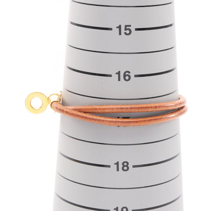 Hermes Bracelet Double Kelly Choker Leather — view 5