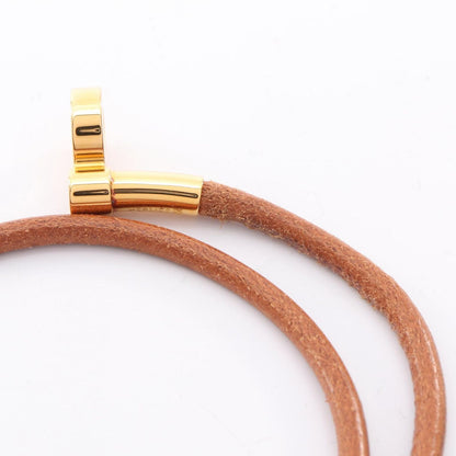 Hermes Bracelet Double Kelly Choker Leather — view 7