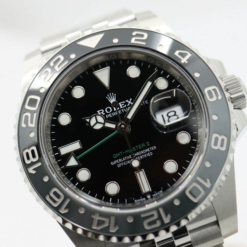 Rolex GMT Master 2 Gray Black Watch — view 3