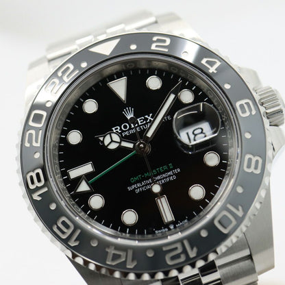 Rolex GMT Master 2 Gray Black Watch — view 3