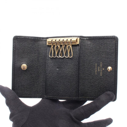 Louis Vuitton Key Case Multicles 6 Noir Leather Key Holder — view 3