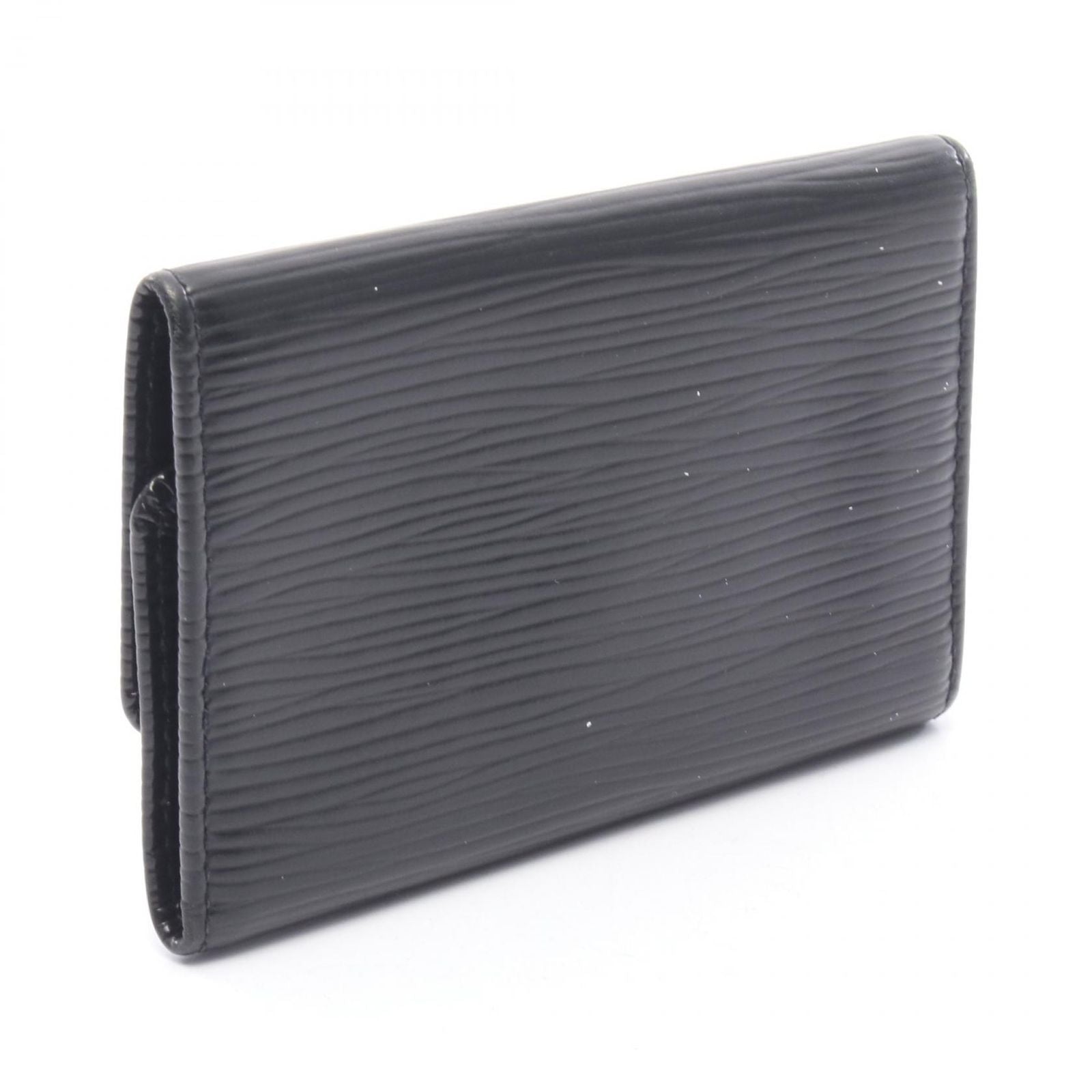 Louis Vuitton Key Case Multicles 6 Noir Leather Key Holder — view 2