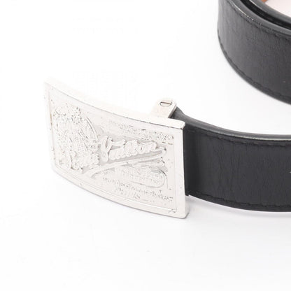 Louis Vuitton Belt Ceinture Jeans Black Leather LV — view 2