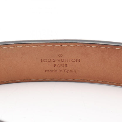 Louis Vuitton Belt Ceinture Jeans Black Leather LV — view 4