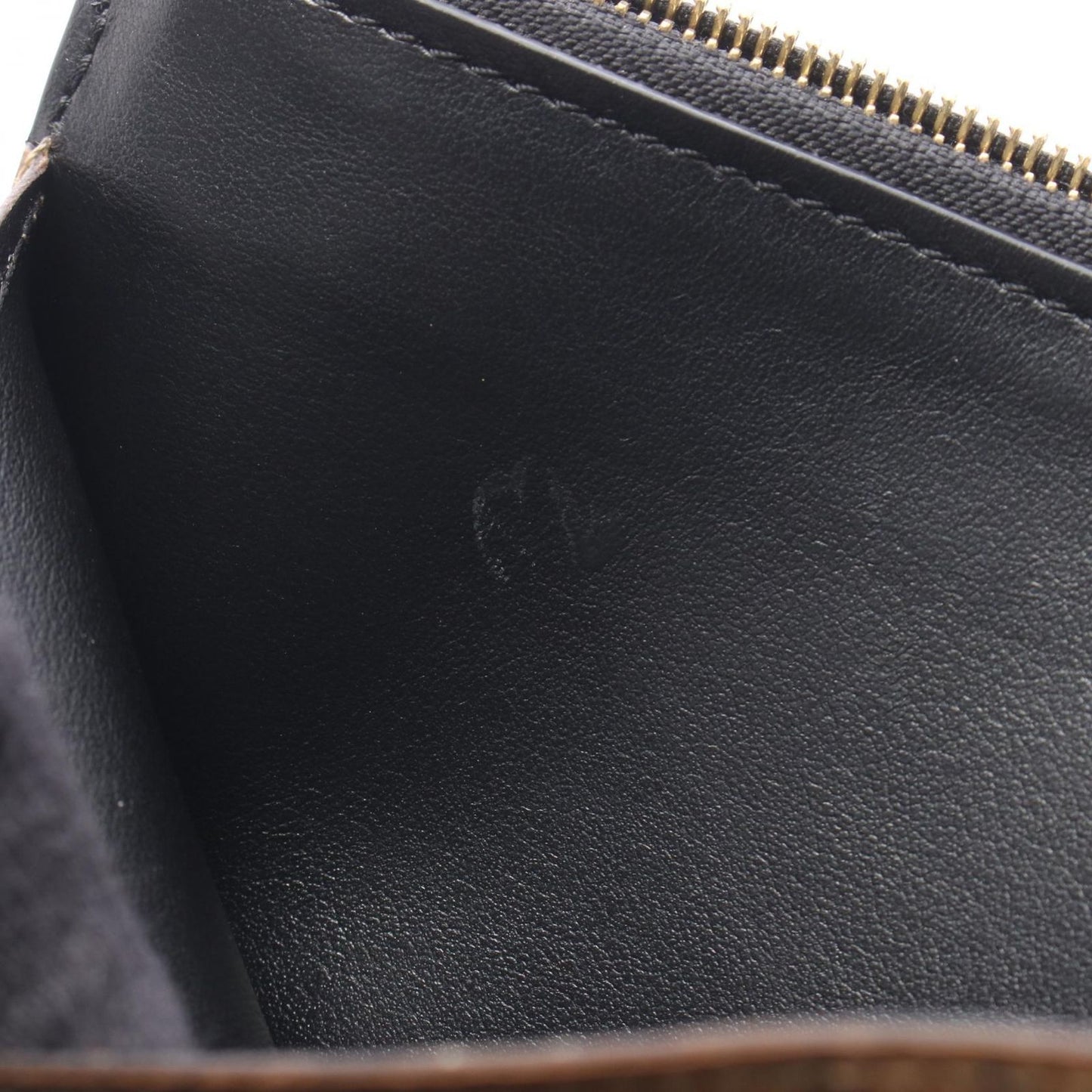 Louis Vuitton Bill Purse Slim Monogram Reverse Leather Shoulder Bag — view 5