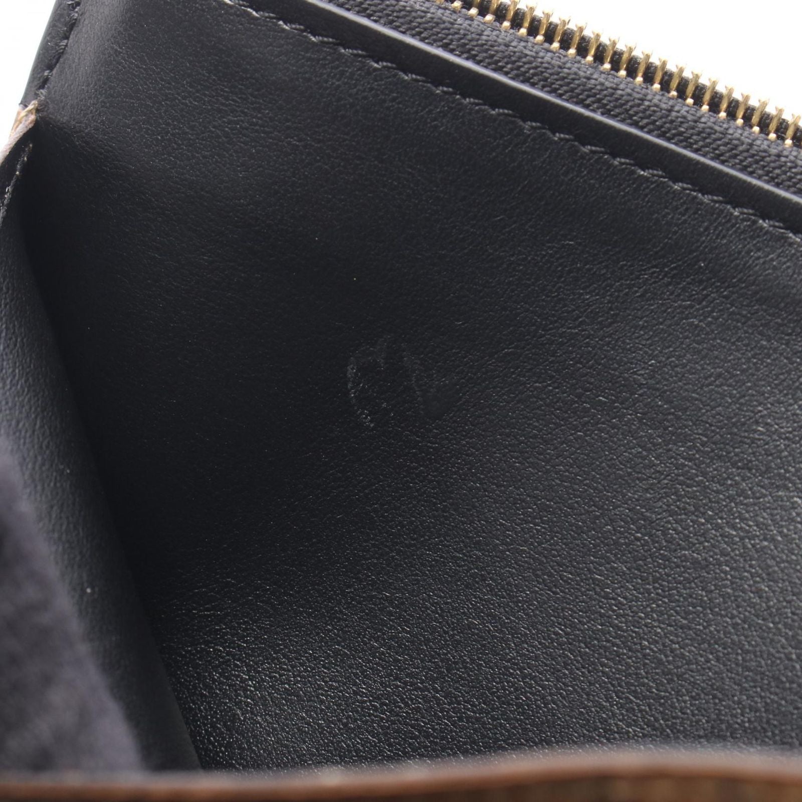 Louis Vuitton Bill Purse Slim Monogram Reverse Leather Shoulder Bag — view 5