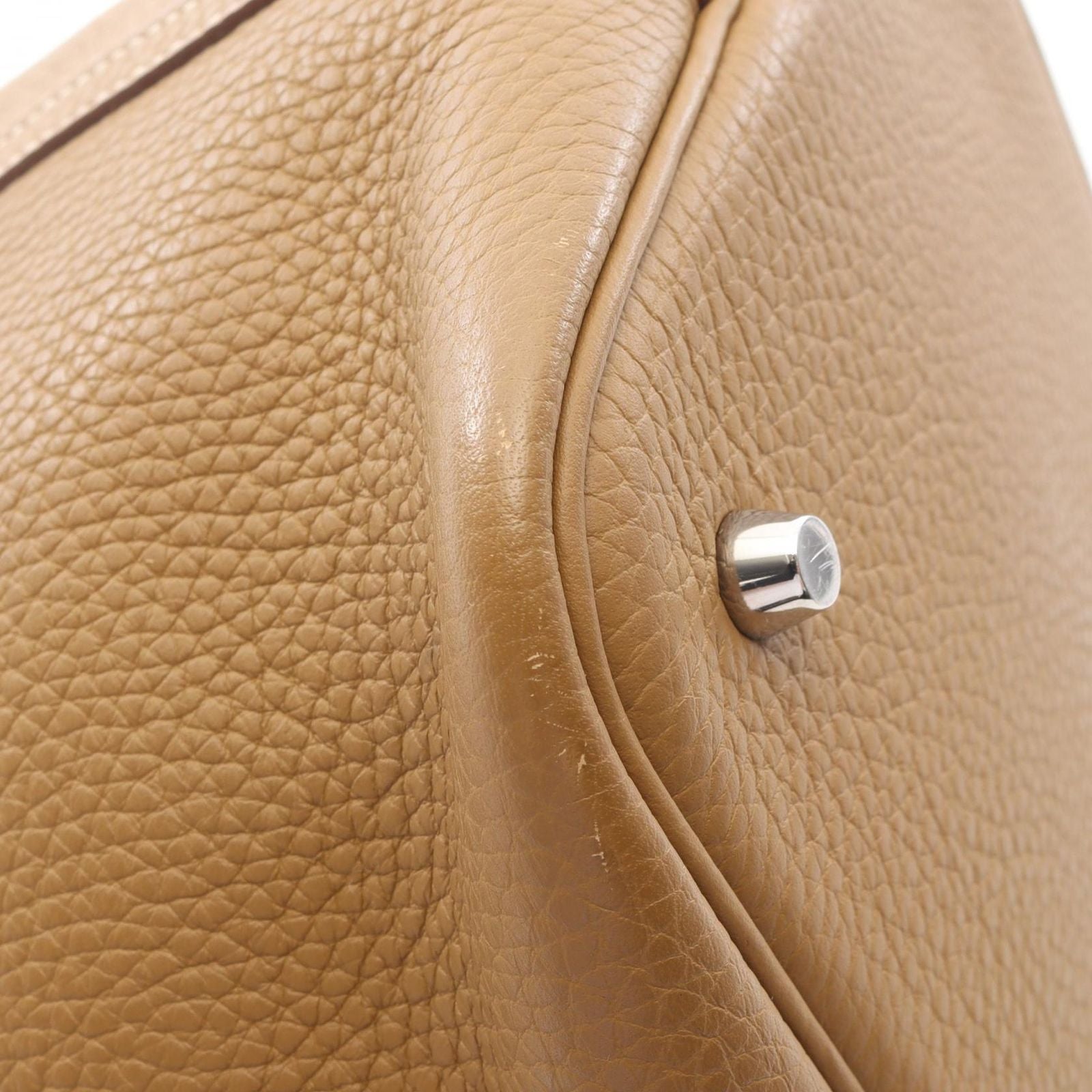 Hermes Handbag Picotin Lock MM Craft Leather — view 9