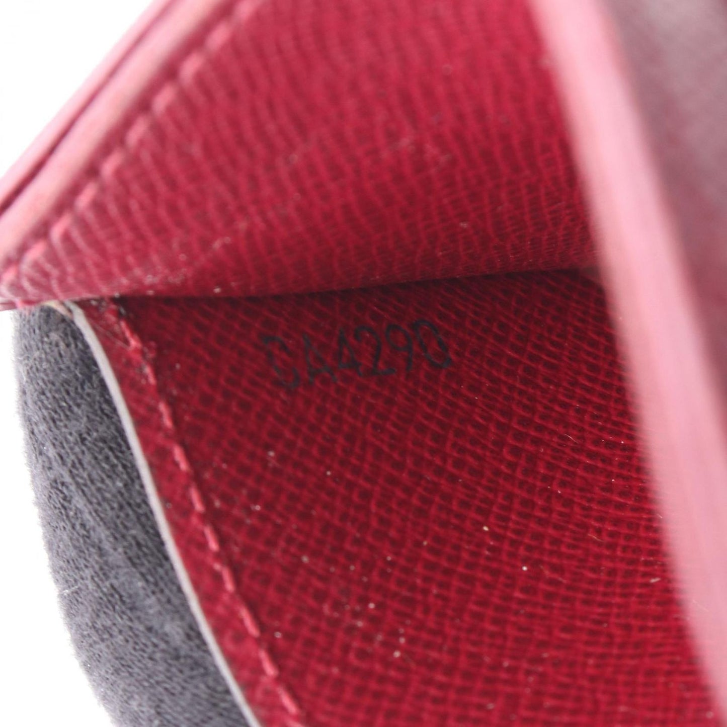 Louis Vuitton Card Case Holder Sample Fuchsia Leather — view 5