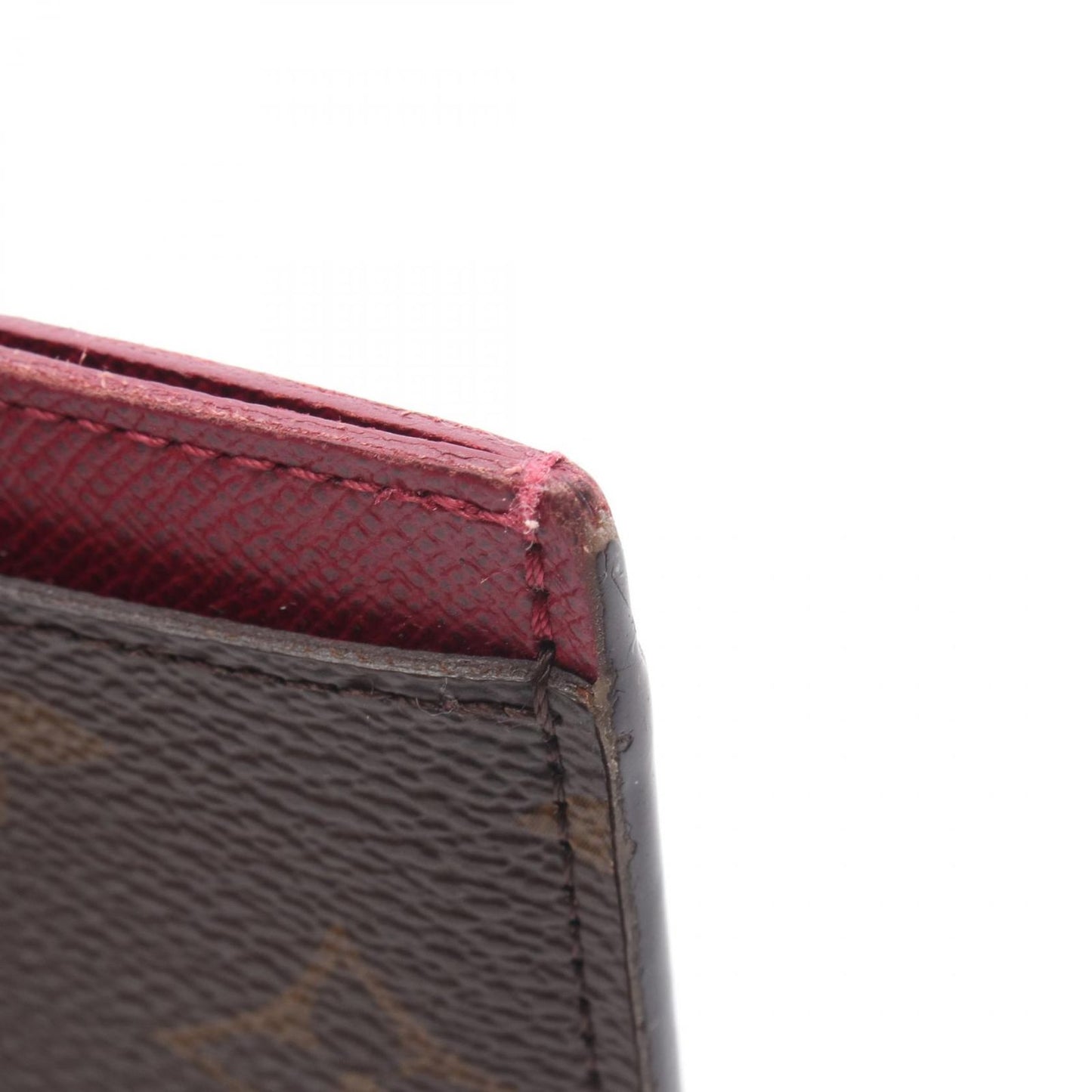 Louis Vuitton Card Case Holder Sample Fuchsia Leather — view 8