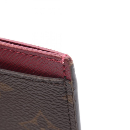 Louis Vuitton Card Case Holder Sample Fuchsia Leather — view 8