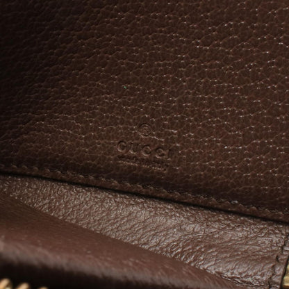 Gucci Coin Case Ophidia GG Supreme Beige Dark Brown Leather L — view 4