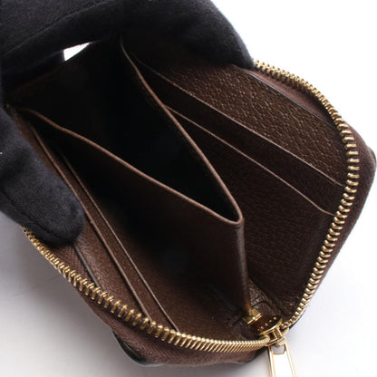 Gucci Coin Case Ophidia GG Supreme Beige Dark Brown Leather L — view 3