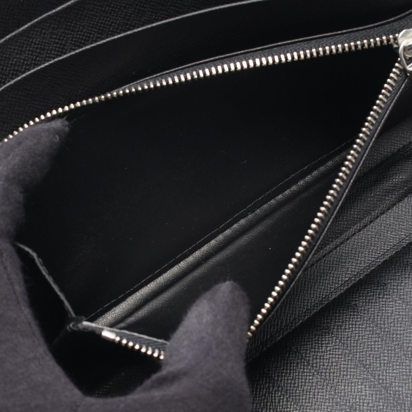 Louis Vuitton Round Wallet Atl Ardoise Leather Atl — view 6