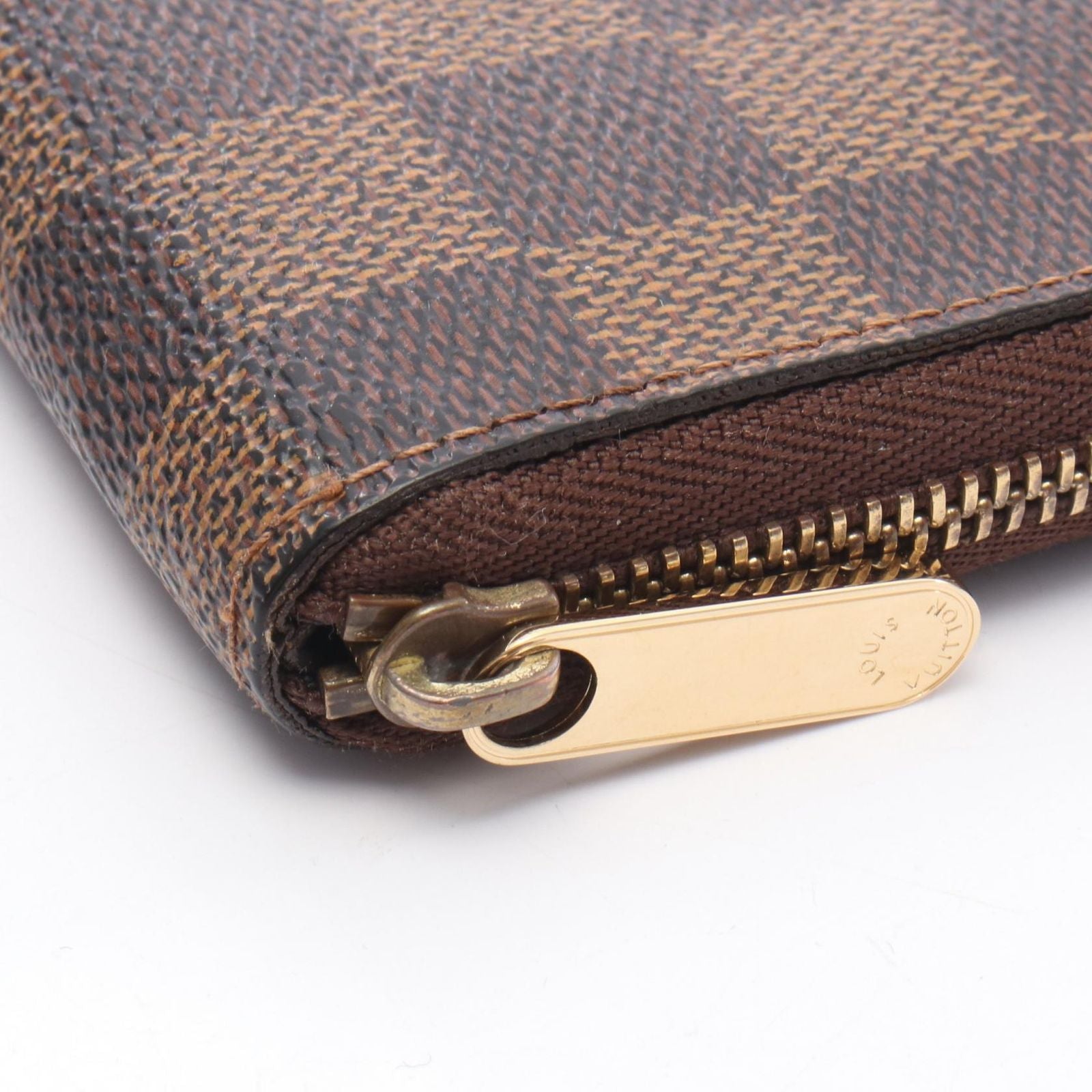 Louis Vuitton Coin Case Canvas Zippy Purse — view 8