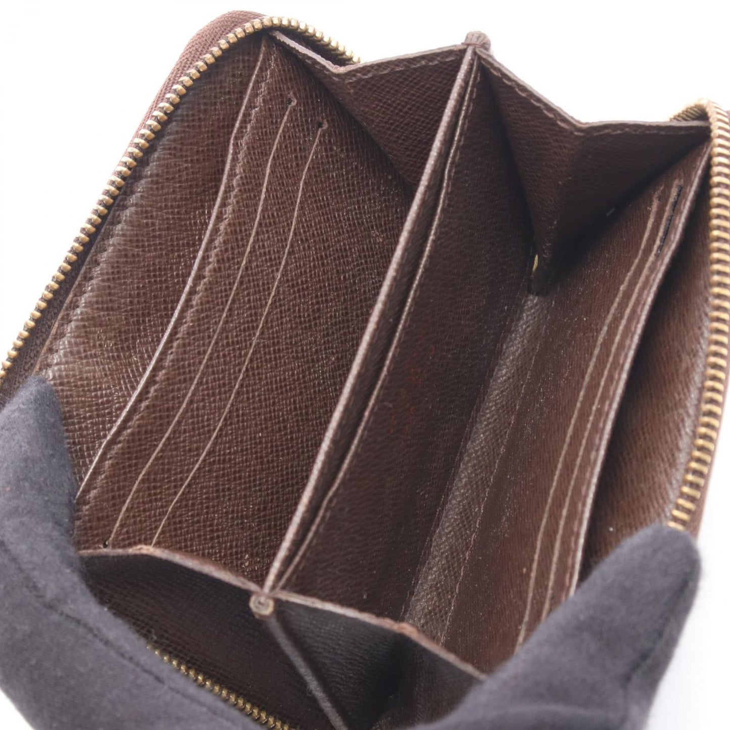 Louis Vuitton Coin Case Canvas Zippy Purse — view 3
