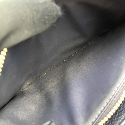 Louis Vuitton Portefeuille Lockme II Leather Navy Wallet Silver — view 5
