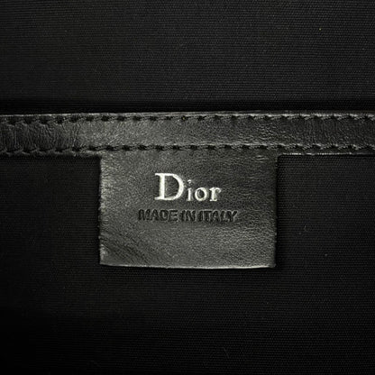 Dior Homme Be Motion Leather Nylon Navy Black Backpack Silver — view 4