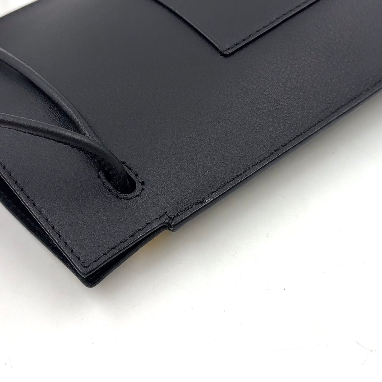 Loewe Dice Pocket with Customization Leather Black Shoulder Bag Gold — view 8