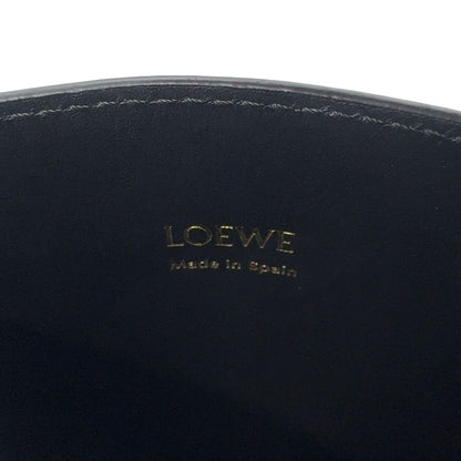 Loewe Dice Pocket with Customization Leather Black Shoulder Bag Gold — view 4