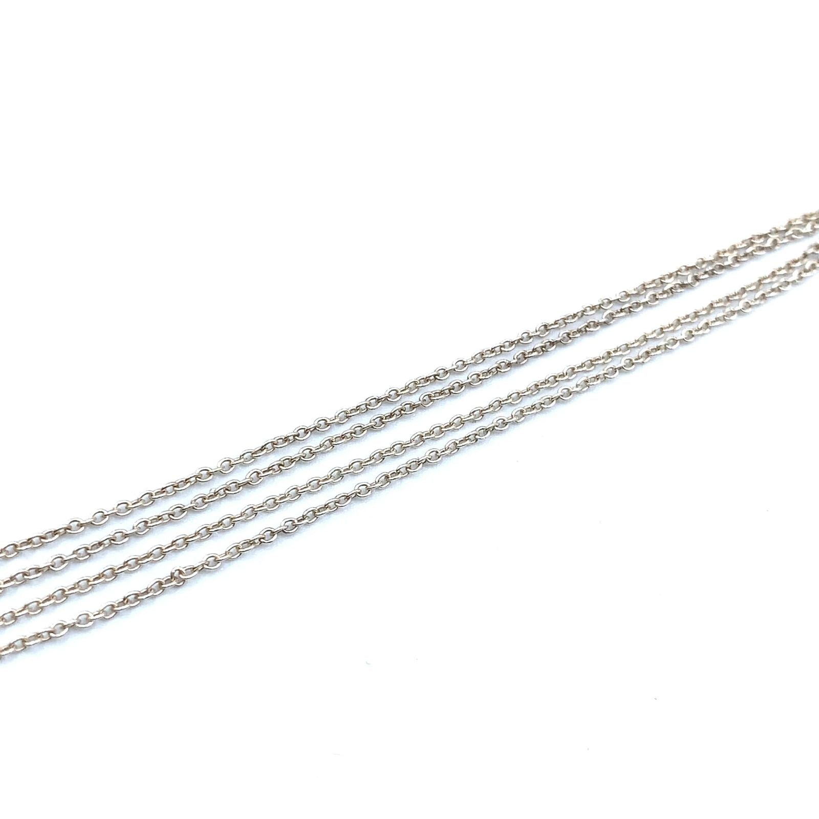 Tiffany & Co Small Cross Silver Necklace — view 6