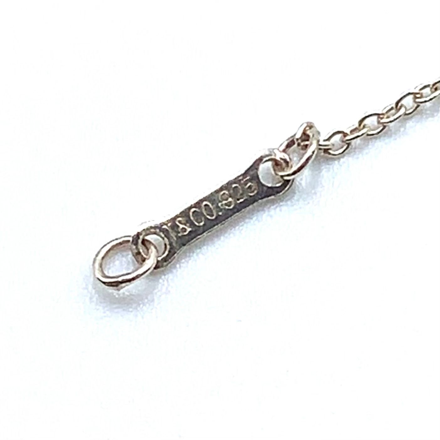 Tiffany & Co Small Cross Silver Necklace — view 4
