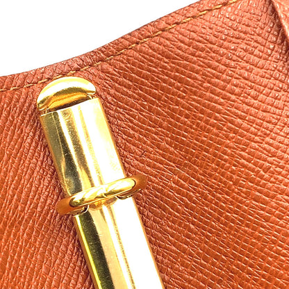 Louis Vuitton Agenda PM Monogram Brown Notebook Cover Gold — view 6