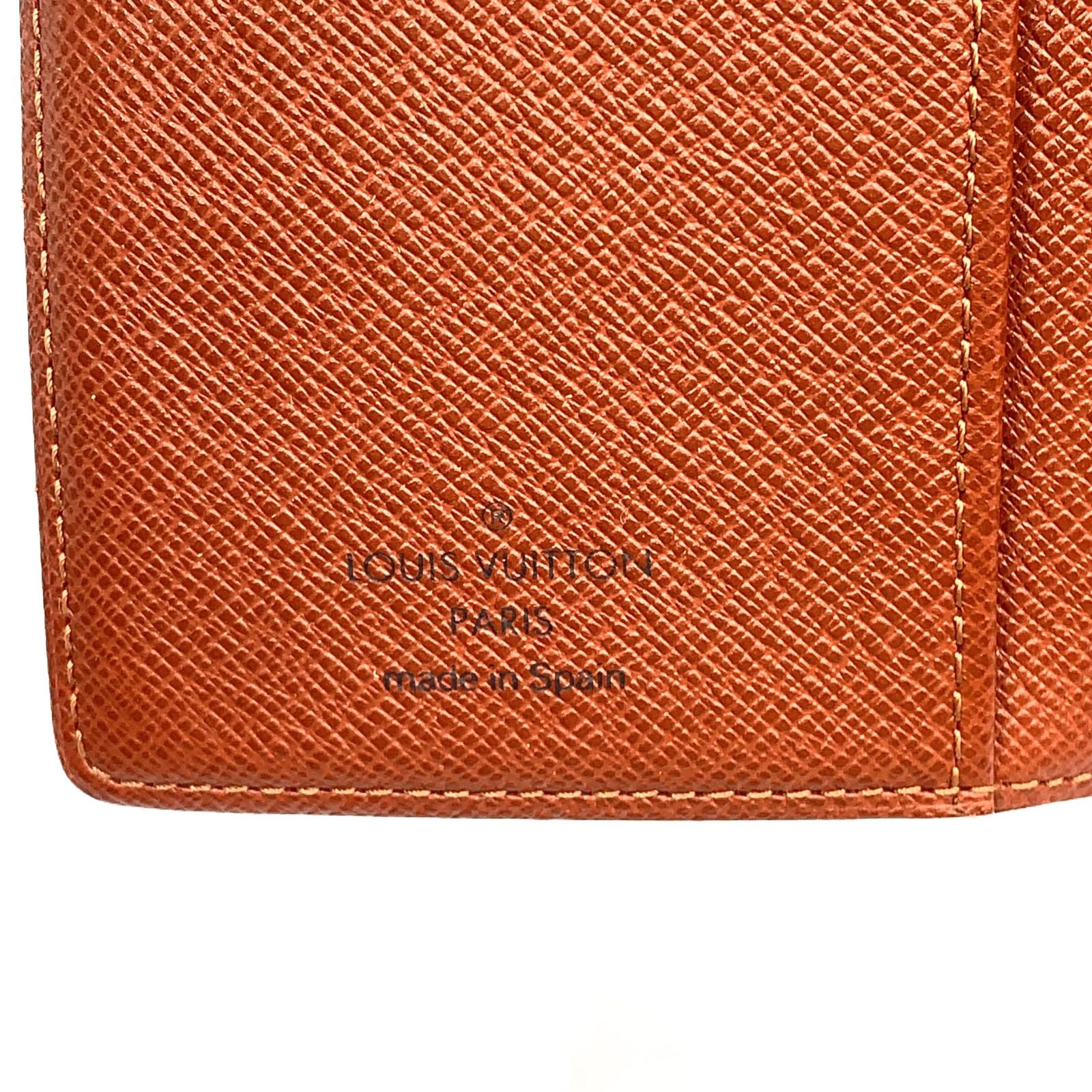 Louis Vuitton Agenda PM Monogram Brown Notebook Cover Gold — view 4