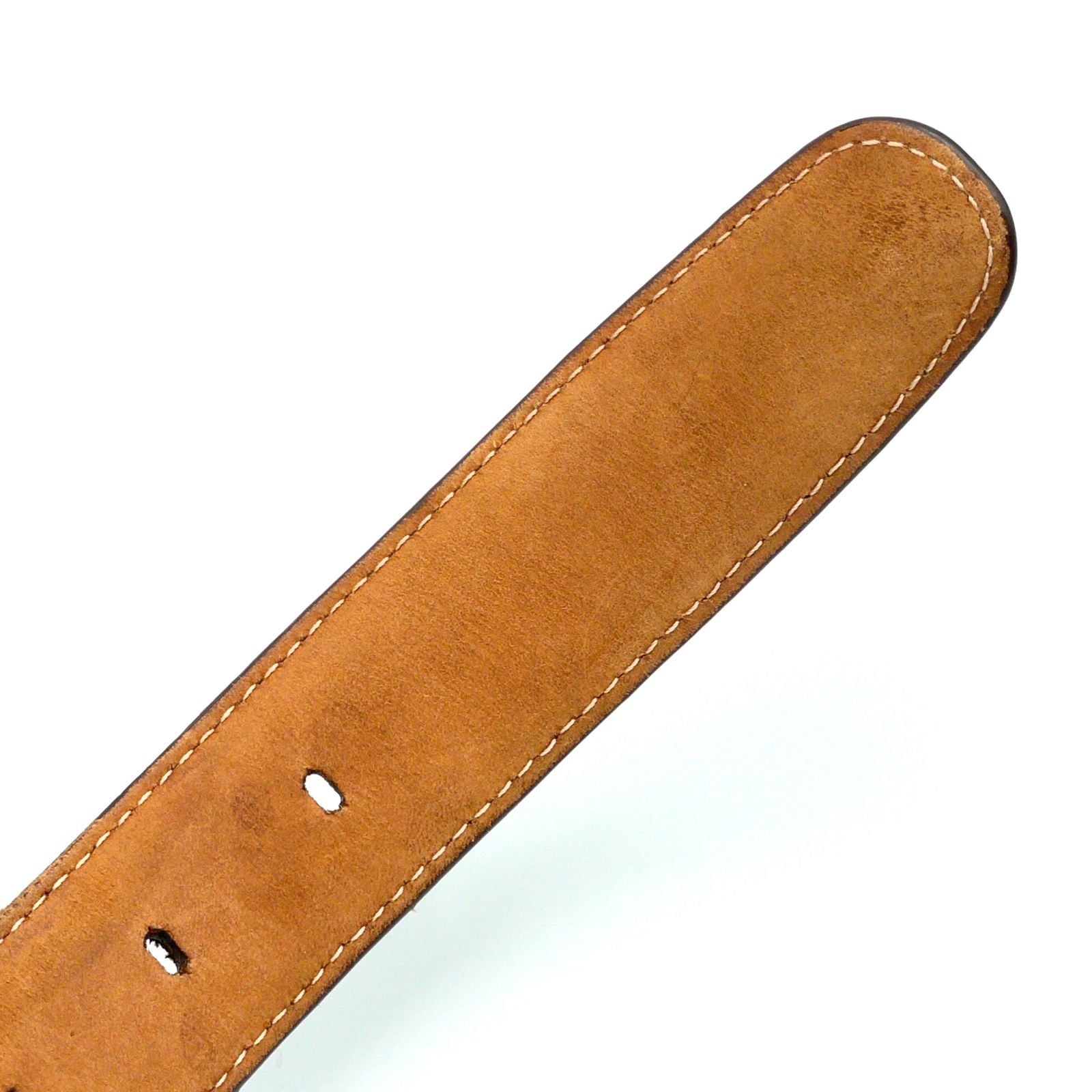 Louis Vuitton Ceinture Damier Brown Belt Gold — view 8