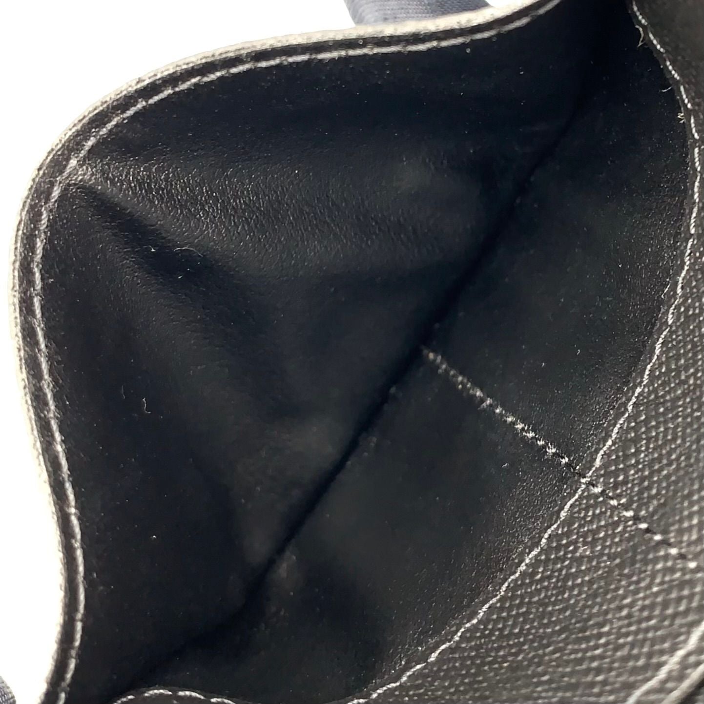 Louis Vuitton Neo Card Holder Damier Graphite Black Case — view 5