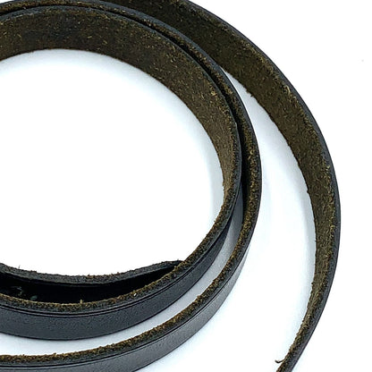 Hermes Hapi 2 Leather Black Bracelet Silver — view 8