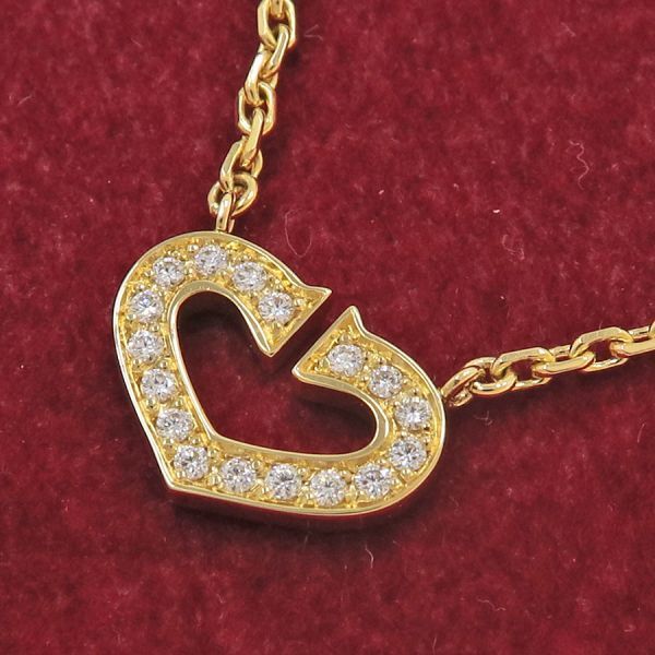 Cartier C Diamond Necklace