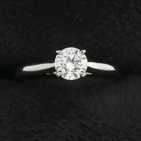 Cartier Solitaire Ring Silver