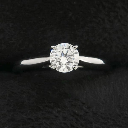 Cartier Solitaire Ring Silver