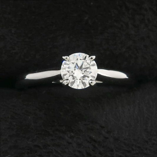 Cartier Solitaire Ring Silver