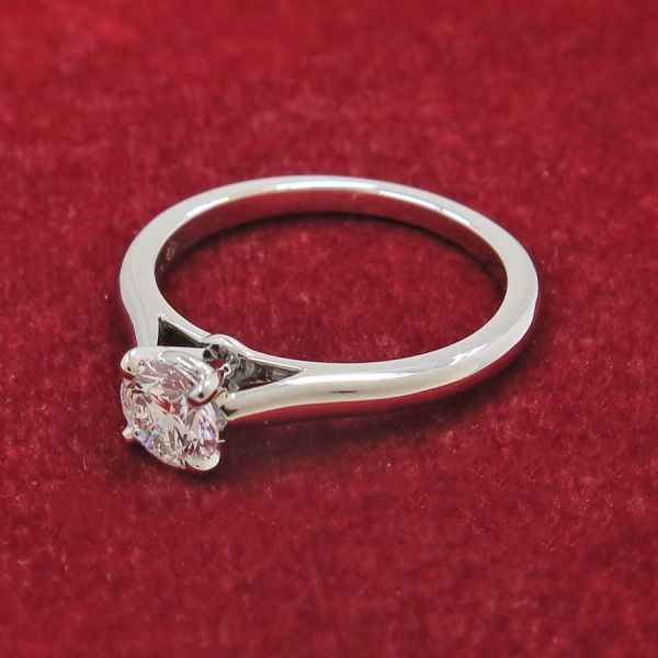 Cartier Solitaire Ring Silver