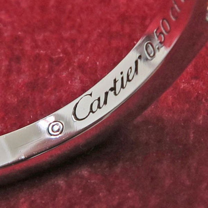 Cartier Solitaire Ring Silver — view 6