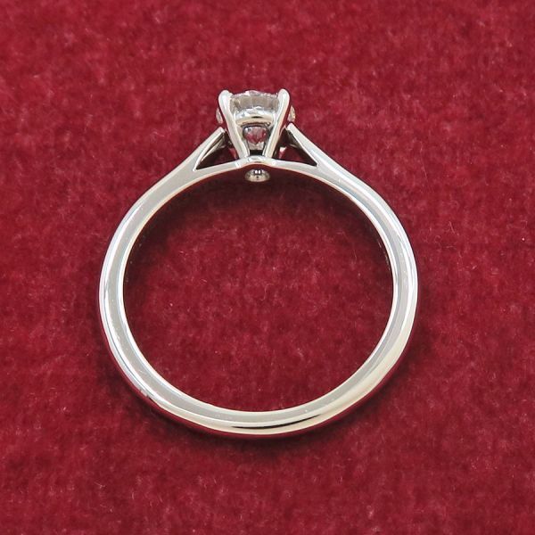 Cartier Solitaire Ring Silver