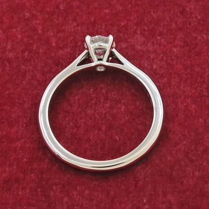 Cartier Solitaire Ring Silver
