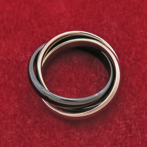 Cartier Trinity Ring Classic Ceramic — view 4