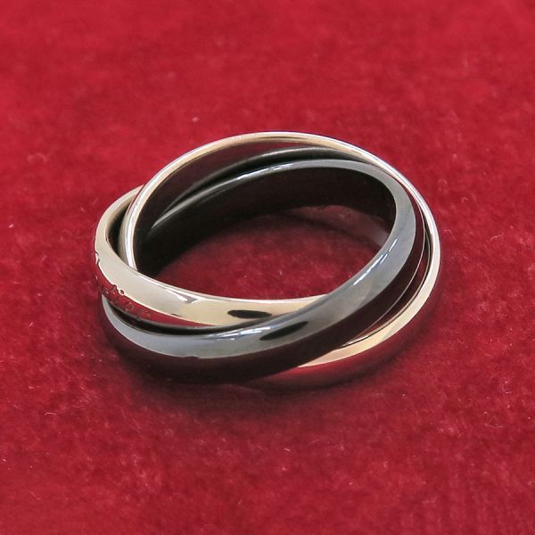 Cartier Trinity Ring Classic Ceramic — view 3