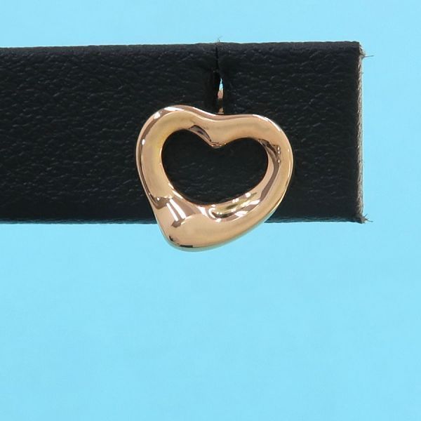 Tiffany & Co Open Heart Earrings 11 mm — view 3