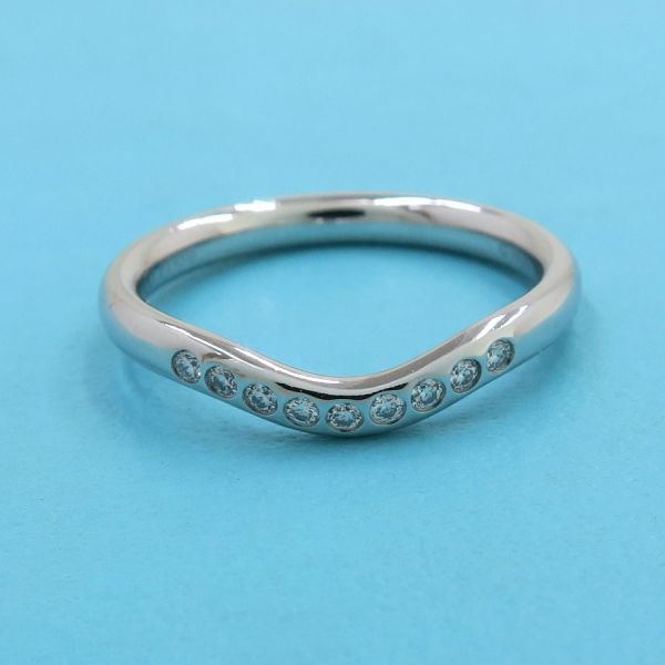 Tiffany & Co T Cube Band Ring Diamond Vicinity