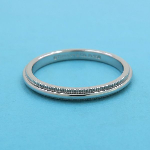 Tiffany & Co Together Mill Gray Band Ring mm Area