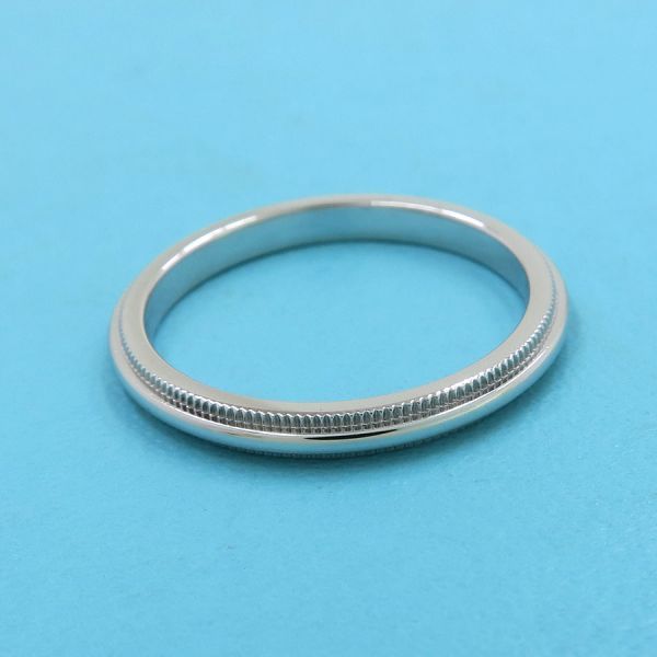 Tiffany & Co Together Mill Gray Band Ring mm Area — view 4