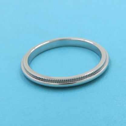 Tiffany & Co Together Mill Gray Band Ring mm Area — view 4