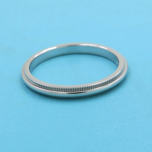 Tiffany & Co Together Mill Gray Band Ring mm Area — view 3