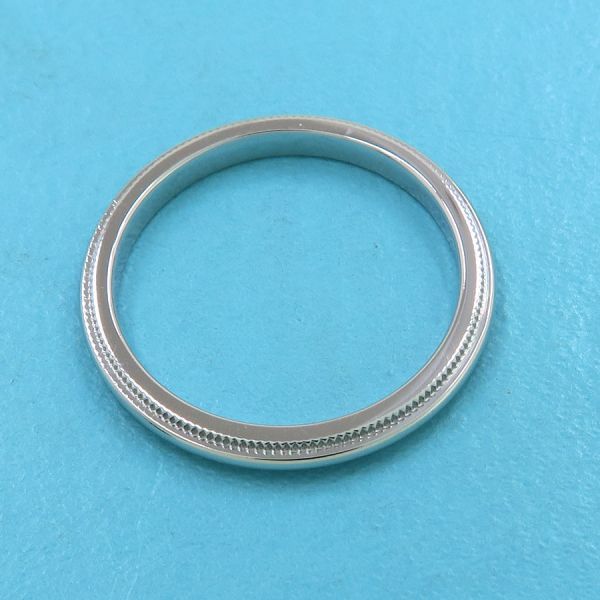 Tiffany & Co Together Mill Gray Band Ring mm Area — view 5