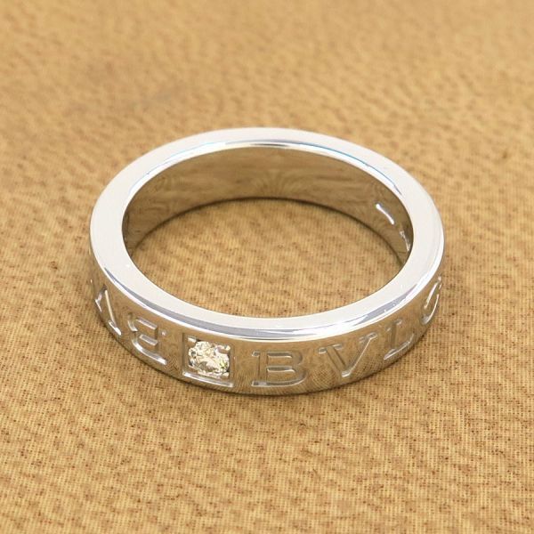 Bvlgari Bulgari Double Logo Ring Diamond 8.5 — view 2